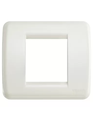 Vimar 17093.10 Idea Assiette ronde 1/2 Modules Ivoire